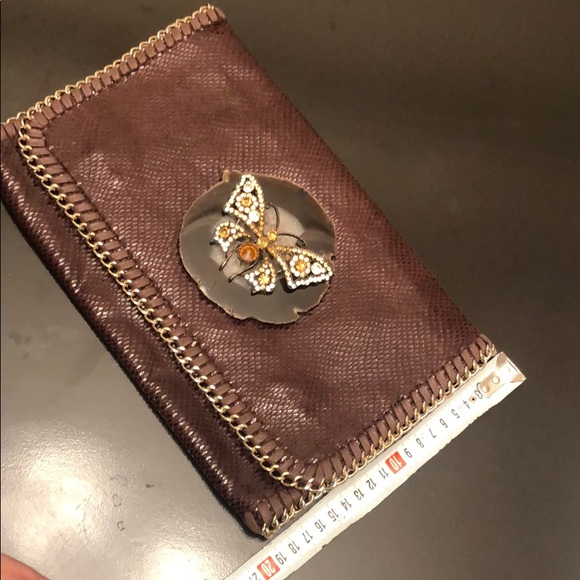 Lynn Rosencrantz vegan clutch with gemstones - Picture 8 of 8